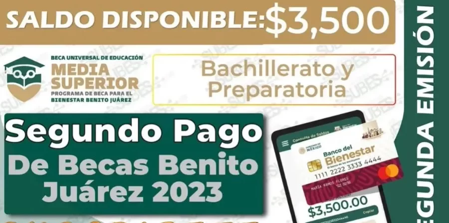 Segunda jornada de pagos becas benito juárez