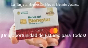 tarjeta bienestar benito juarez